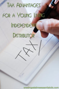 ax Advantages for a Young Living Independent Distributor